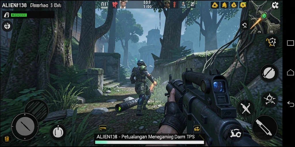 Gameplay menegangkan ALIEN138 dengan aksi tembak-menembak yang seru.