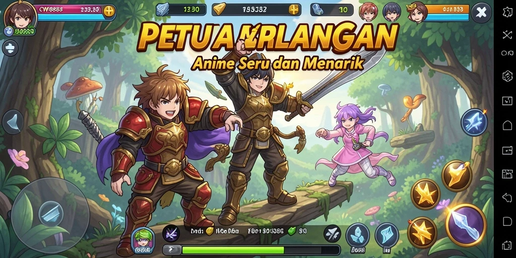 Tampilan luar biasa dari gameplay CW8888 yang seru.