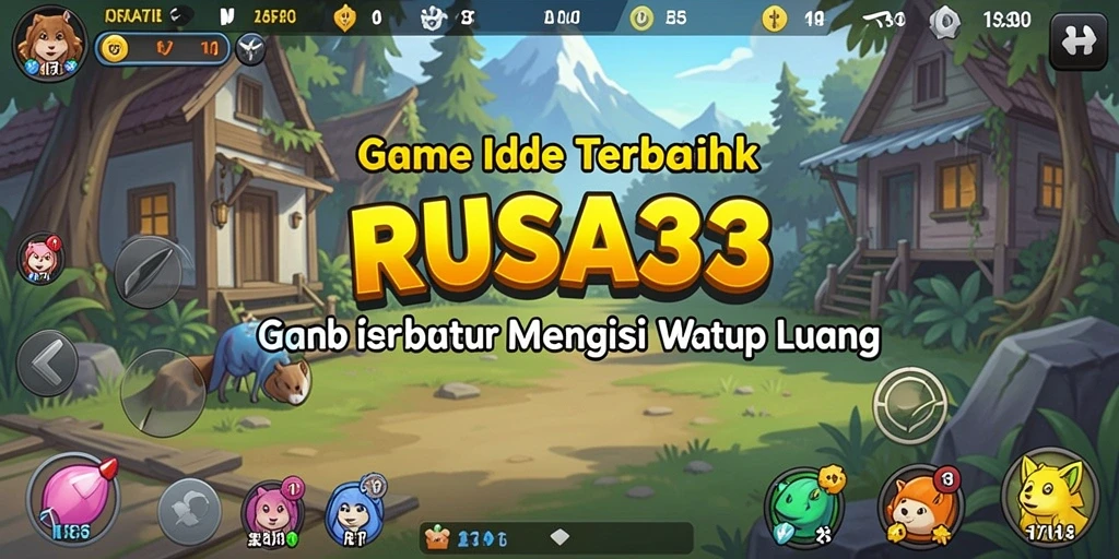 Tampilan gameplay RUSA33 yang menarik dan sederhana.